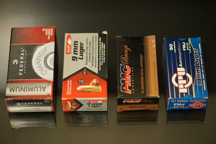 9mm ammo packaging compared