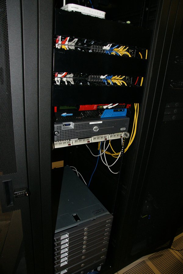 Cabinet at Internap Houston Data Center