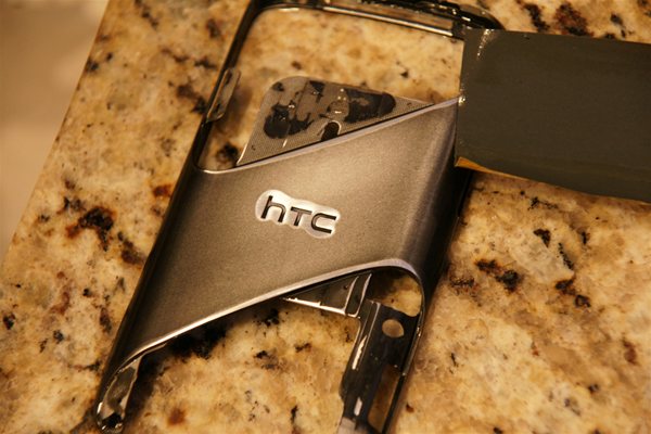 HTC Sensation 4G sanding frame