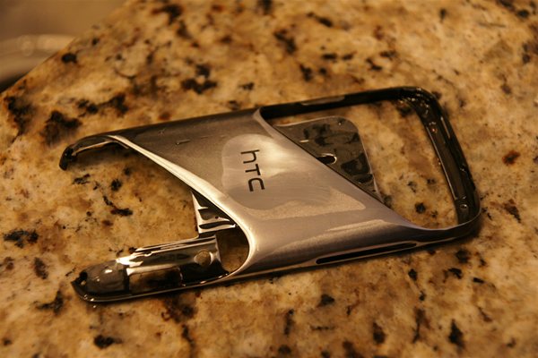 HTC Sensation 4G sanding frame