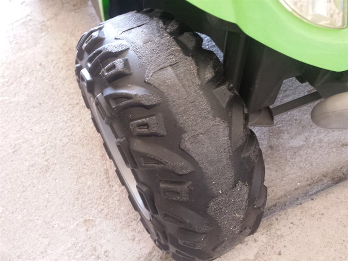 Power Wheels Front Tire with wear