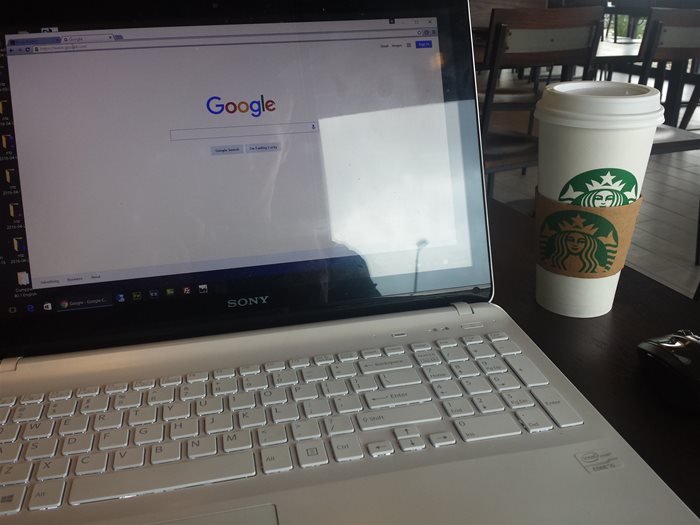 Top Google Search Queries while sitting at Starbucks