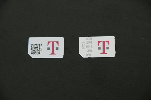 T mobile 2G Sim Card vs 3G Sim Card