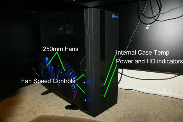 XCLIO Windtunnel full tower case