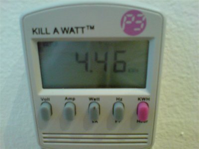 Killawatt on window Air conditioner