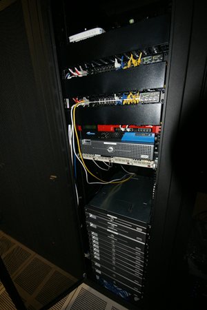 Colocation Server Cabinet at Internap Houston Datacenter