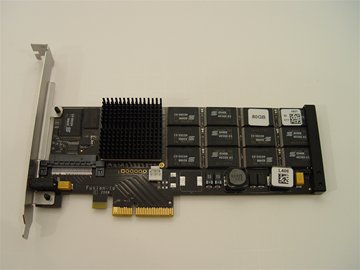 Fusion IO Solid State Storage PCIe card