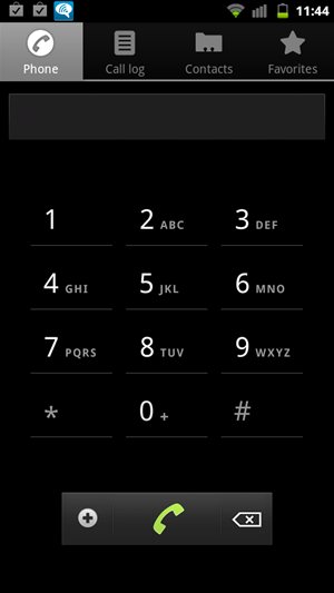 HTC Sensation 4G Cyanogenmod 7 / AOSP Phone Screen